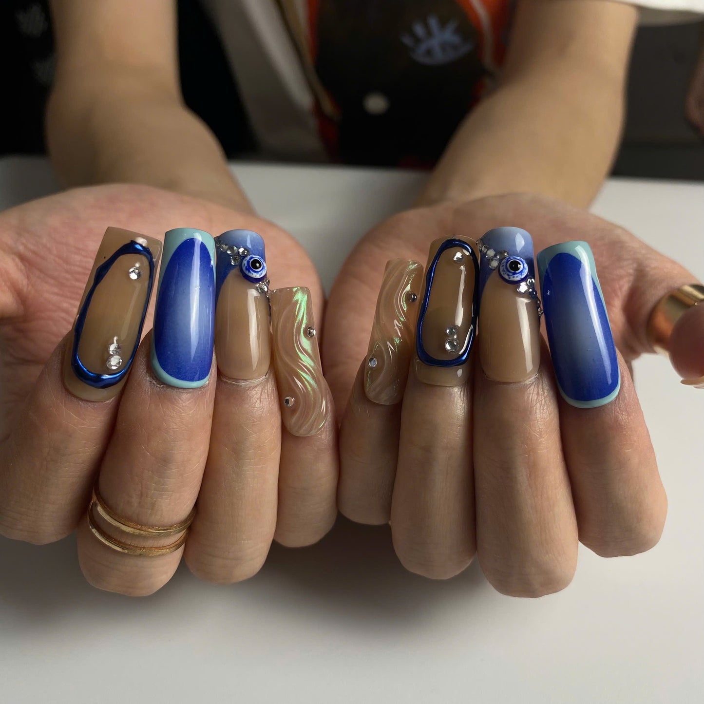 Mystic Blue Evil Eye